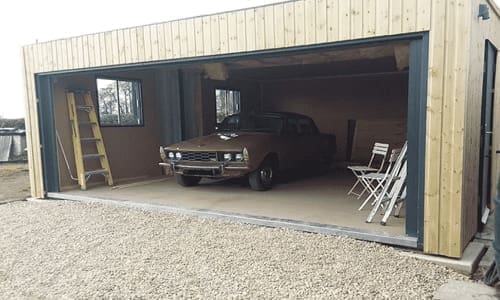 shipping container garage
