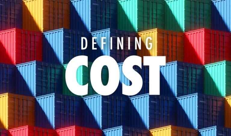 Shipping container cost guidelines