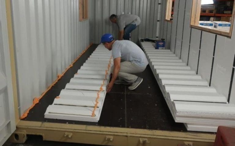 How to Properly Insulate a Shipping Container - Container Sales Group