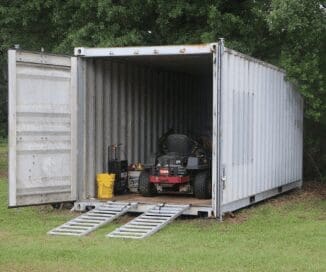 20 ft wind and water tight contianer for storage 