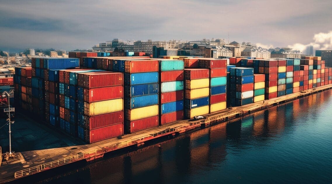 conex shipping container depot