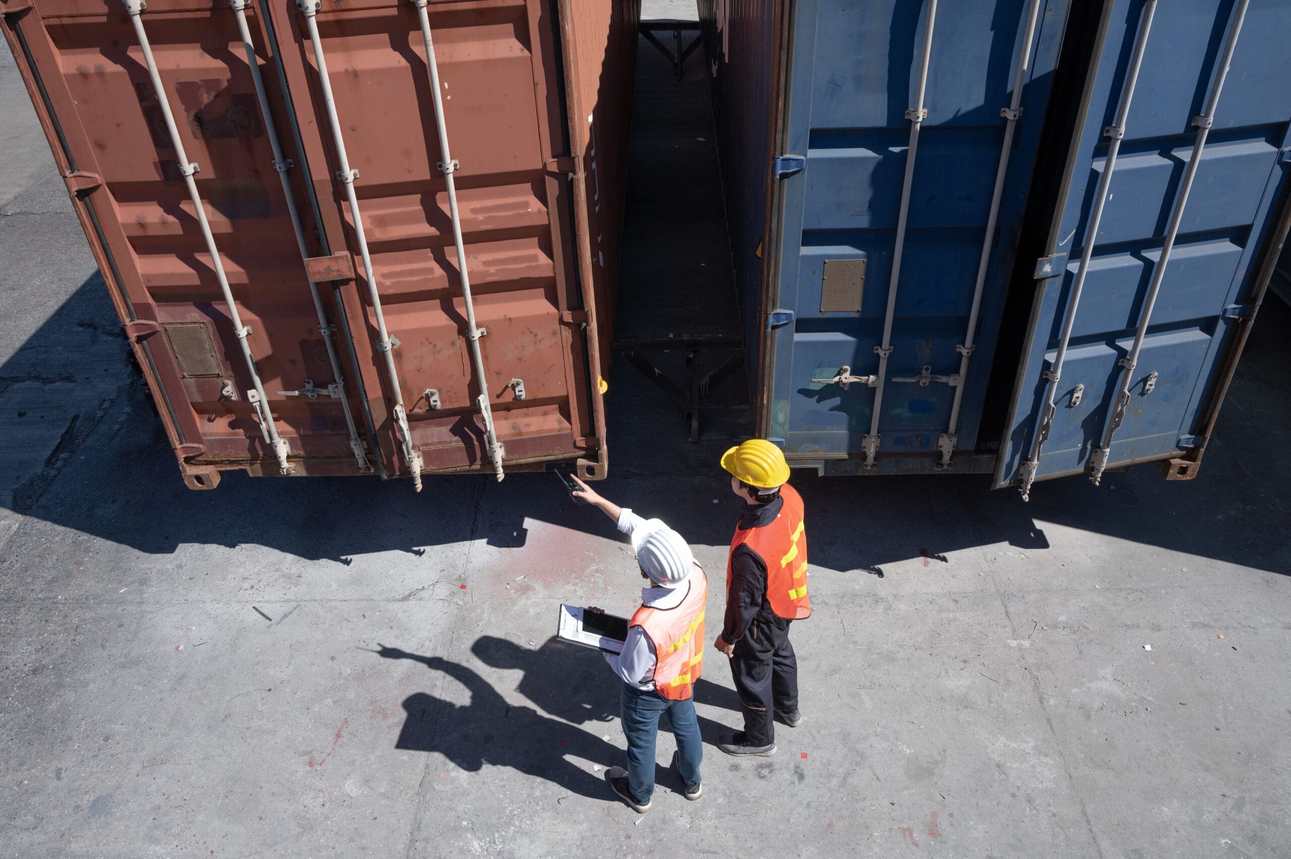 Inspect Shipping Containers