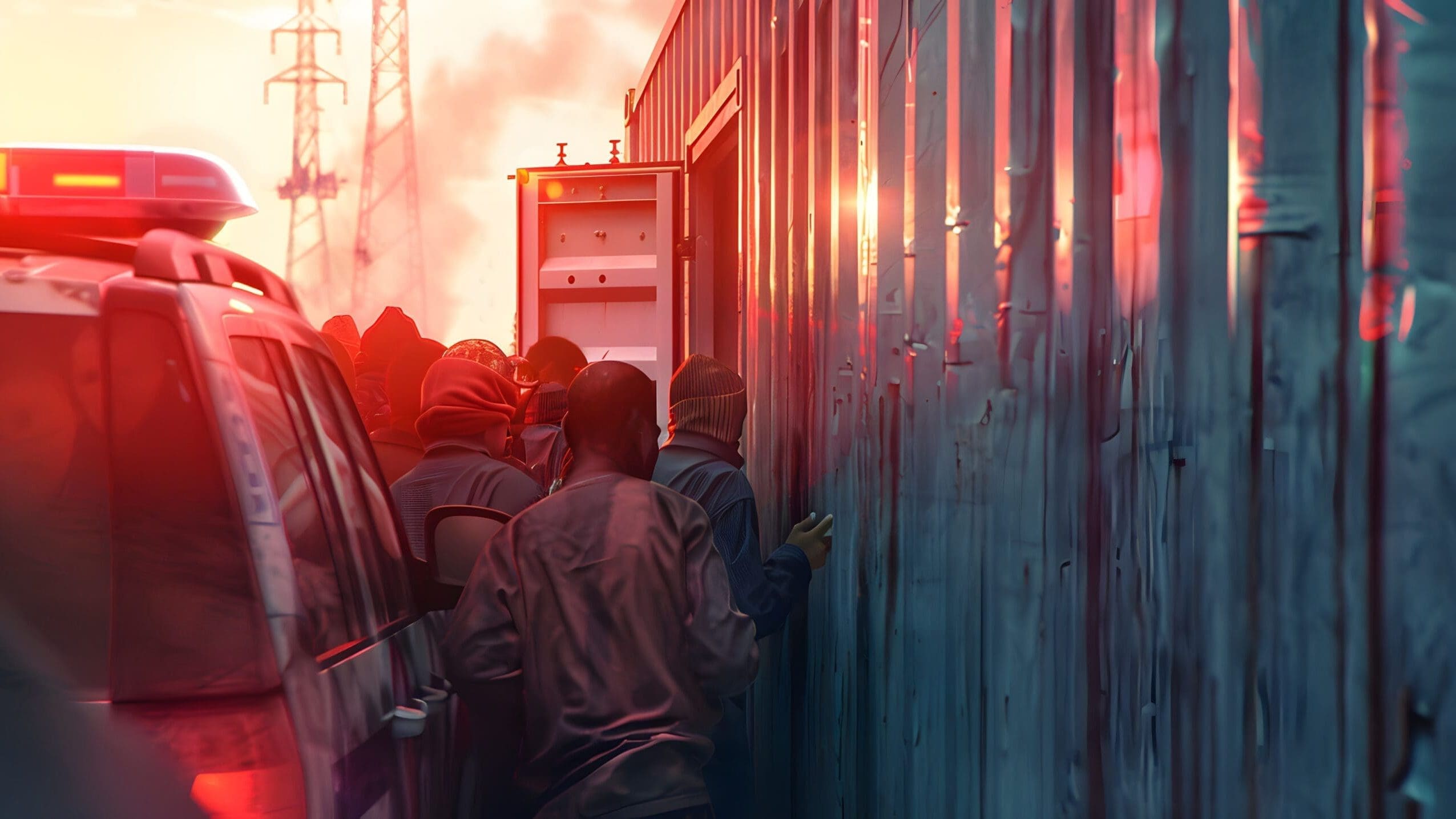 Shipping Containers for Fire & Police Departments