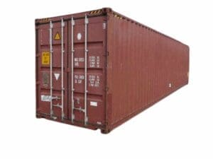 40 ft high cube wind & water tight shipping container for sale