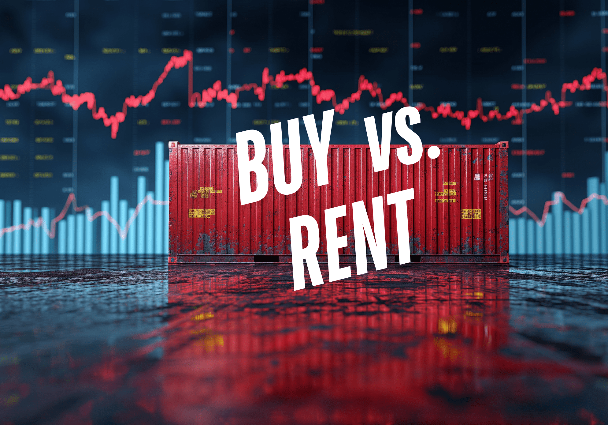 buying a shipping container is better than renting in the long term. more affordable to buy shipping container
