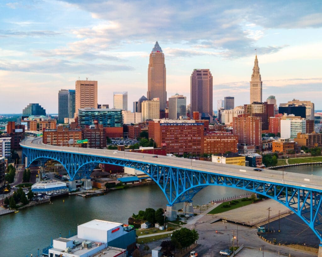 Cleveland Ohio shipping containers for sale.